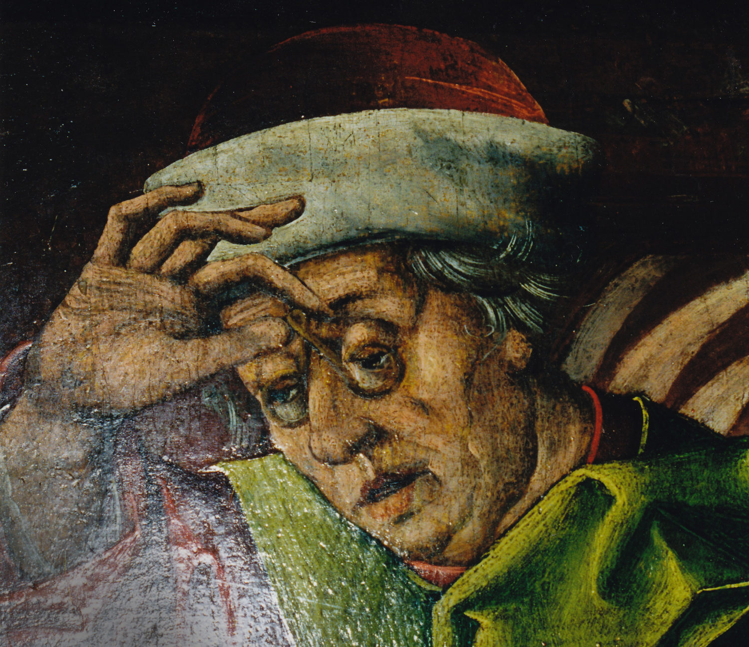 1481 Michael Pacher Brillenmode und Kontaktlinsen