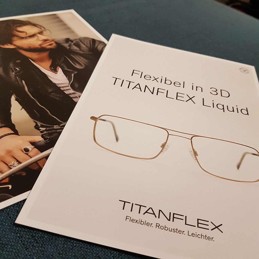 Titanflex: Flexibel in 3D – wenn robuste Brille nicht mehr ausreichen